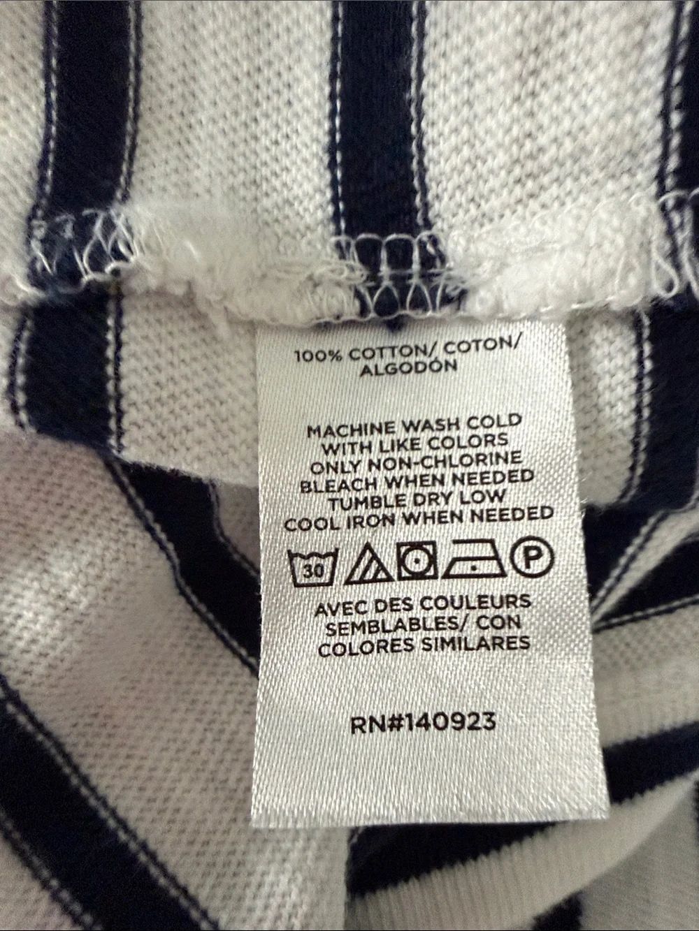 NWT Loft White Blue Striped Tank Top Cotton XS Nautical Sleeveless Classic - Picture 9 of 9